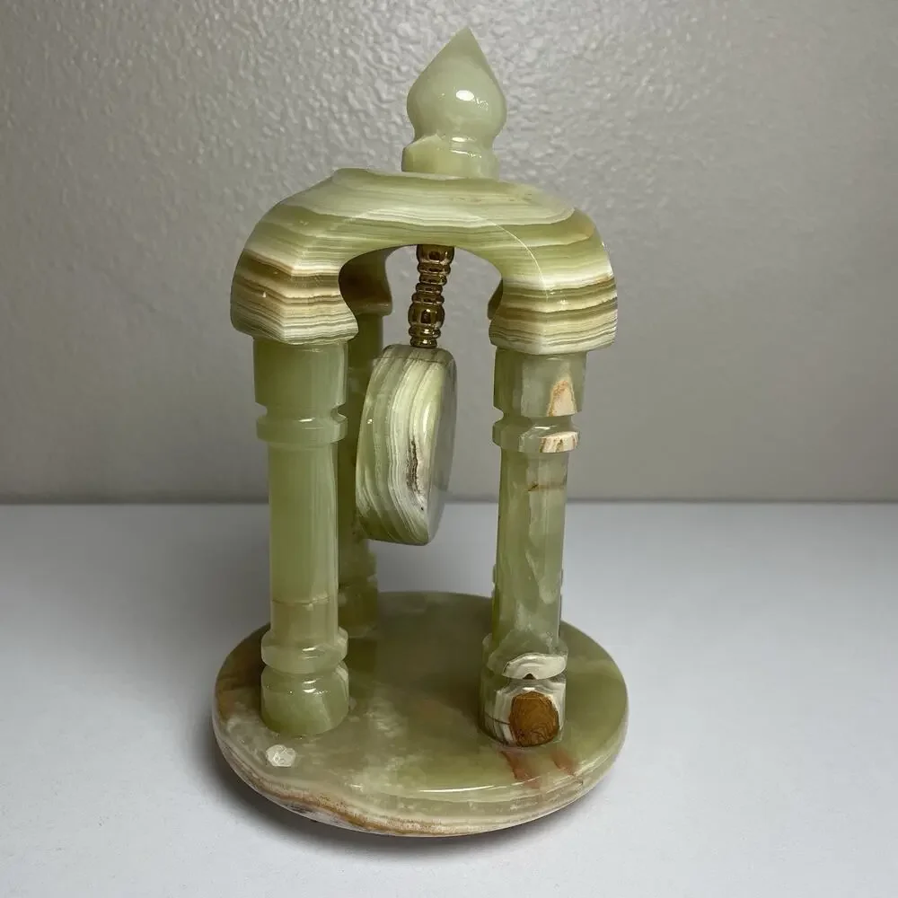 Green Marble Quartz Clock 8